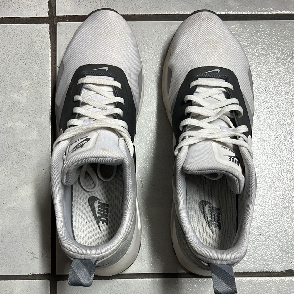 Nike White and Black Modern Sneakers